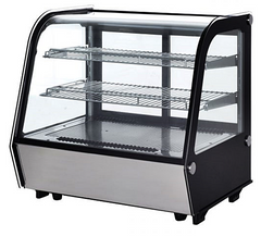 28'' Omcan Countertop Refrigerated Display Case 4.2 Cu.Ft - 44629